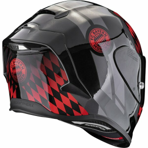 Casca integrala sport SCORPION EXO-R1 EVO AIR FC BAYERN Negru/Rosu L, 2, nordicamoto.ro
