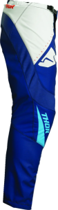Pantaloni Copii Thor Sector Edge Navy/Orange 22, 2, nordicamoto.ro