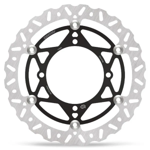 Nitro sorozat – lebegő rotor, fekete, ezüst, 1, nordicamoto.ro