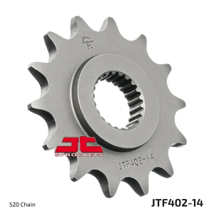 JT SPROCKETS Első lánckerék, természetes színű 