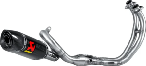 Sistem complet de evacuare Akrapovic Racing Yamaha MT-07 din carbon / oțel inoxidabil - S-Y7R2-AFC, 2, nordicamoto.ro