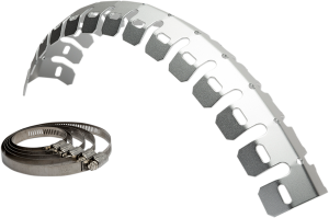 Universal Pipe Guard Silver