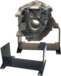 Motor Stand Black, Powder-coated