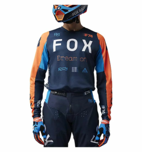FOX 180 Race Spec póló, Midnight/Orange, 4, nordicamoto.ro