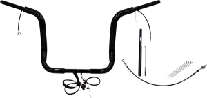 Plug & Play Ez Install 1-1/2(r) Round Top Handlebar Kit Black
