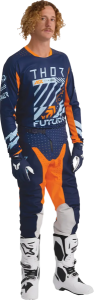 Lauchmode Futura mez, sötétkék-narancssárga, 3, nordicamoto.ro