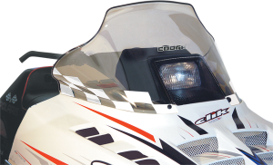 Cobra Windshield Gray, White, 1, nordicamoto.ro