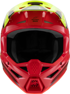 Alpinestars S-M3 Fray gyermek sisak, fekete/piros/sárga, L méret, 5, nordicamoto.ro