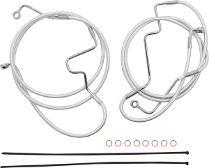 Sterling Chromite Ii® Designer Handlebar Installation Kit Silver, 3, nordicamoto.ro