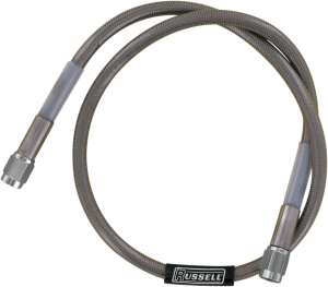 Street Legal Universal Brake Lines Silver, Clear-coated, 1, nordicamoto.ro