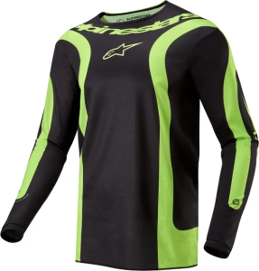 Alpinestars Fluid Lurv póló, fekete/fluo sárga