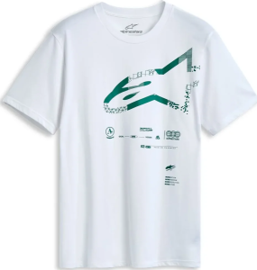 Tricou Alpinestars Geografica Csf White
