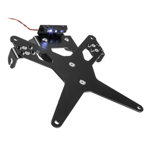 X-line License Plate Holder Type E Black, 4, nordicamoto.ro