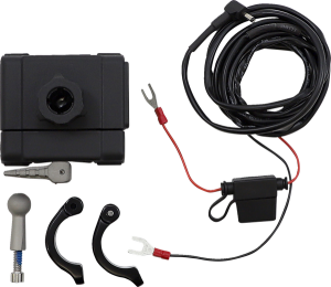 Smartphone/gps Holder With Charger Black, 3, nordicamoto.ro