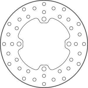 Halo sorozat – rögzített rotor, ezüst, rozsdamentes acél, 3, nordicamoto.ro