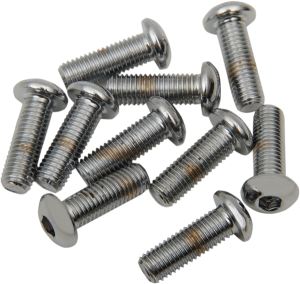 Replacement Button-head Bolts Silver, 1, nordicamoto.ro