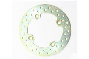 Round D-series Fixed Offroad Brake Rotor Gold, Polished Steel, Stainless Steel, Zinc, 1, nordicamoto.ro