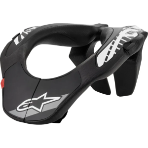 Alpinestars gyermek nyakvédő, fekete/fehér, egy méret, 2, nordicamoto.ro