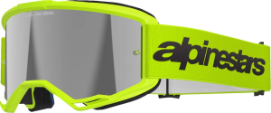 Motorkerékpáros szemüveg, Alpinestars Vision 3 Wordmark Yellow szemüveg, nordicamoto.ro