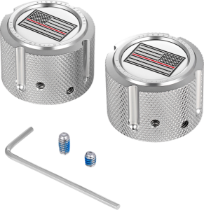Front Axle Nut Cover Silver