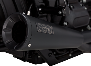 2-into-1 Upsweep Exhaust System Black