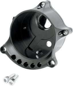 Cafe Gauge/headlight Relocator Black, Anodized, 3, nordicamoto.ro