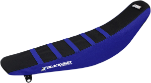 Zebra Seat Cover Black, Blue