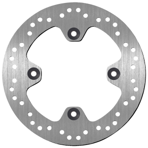 Brake Rotor Round Silver