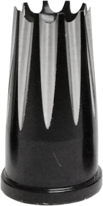 Excalibur Valve Stem Cap Black, Anodized