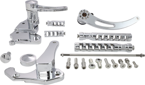 Muzzle Brake Forward Controls Chrome, 1, nordicamoto.ro
