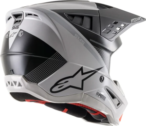 Supertech M5 Rayon Mx Helmet Black, Gray, Silver  XS, 5, nordicamoto.ro