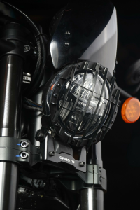 CFMOTO 450CL-C / 450CL-C BOBBER MOTOROS FÉNYSZÓRÓVÉDELEM – FEKETE, 2, nordicamoto.ro