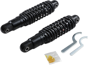 Premium Ride-height Adjustable Shocks Black, 1, nordicamoto.ro