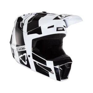 Leatt Moto 3.5 2025 V24 gyermek sisak, fekete/fehér, M, 1, nordicamoto.ro
