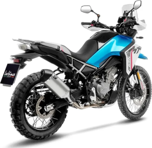 LeoVince LV-14 Slip-On kipufogórendszer a CFMOTO 450MT-hez, 2, nordicamoto.ro