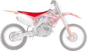 Replica Team Seat Cover Red, 1, nordicamoto.ro
