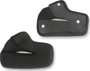 Cheekpads S10 Q2 Bk Lg 28 Black