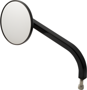 No. 7 Standard 3-1/4(r) Round Mirror Black, Anodized, 2, nordicamoto.ro