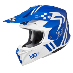 HJC i50 Hex kék bukósisak