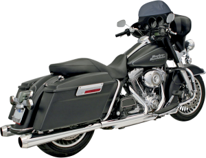 Megaphone Slip-on Mufflers Chrome, 3, nordicamoto.ro