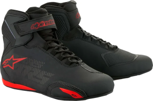 Ghete Alpinestars Sektor Black/Red 41, 1, nordicamoto.ro