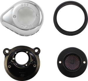 Air Stinger Air Cleaner Kit Black, 2, nordicamoto.ro