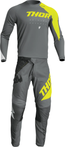 Tricou Thor Sector Edge Acid/Gray 2XL, 4, nordicamoto.ro