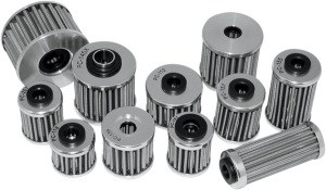 Flo® Stainless Steel  Oil Filter Chrome, 2, nordicamoto.ro