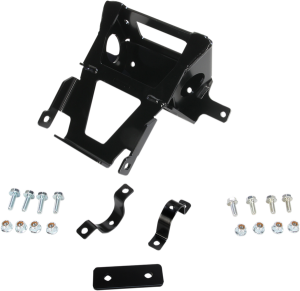 Winch Mount Kit Black, 1, nordicamoto.ro