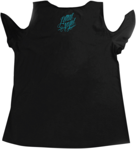 Women's Queen Of Hearts T-shirt Black, 3, nordicamoto.ro