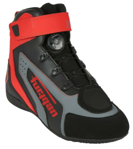Férfi motoros csizma, Furygan V4 Easy D3O csizma, fekete/piros, nordicamoto.ro