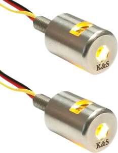 3 Beam Bolt Lights Gold