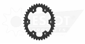 Standard Sprocket Rear 530 Black 