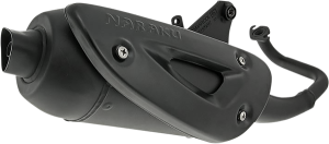 Naraku Traffic Full Exhaust System Black, 2, nordicamoto.ro